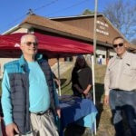 Supervisor Kier Whitson and constituents in Little Washington